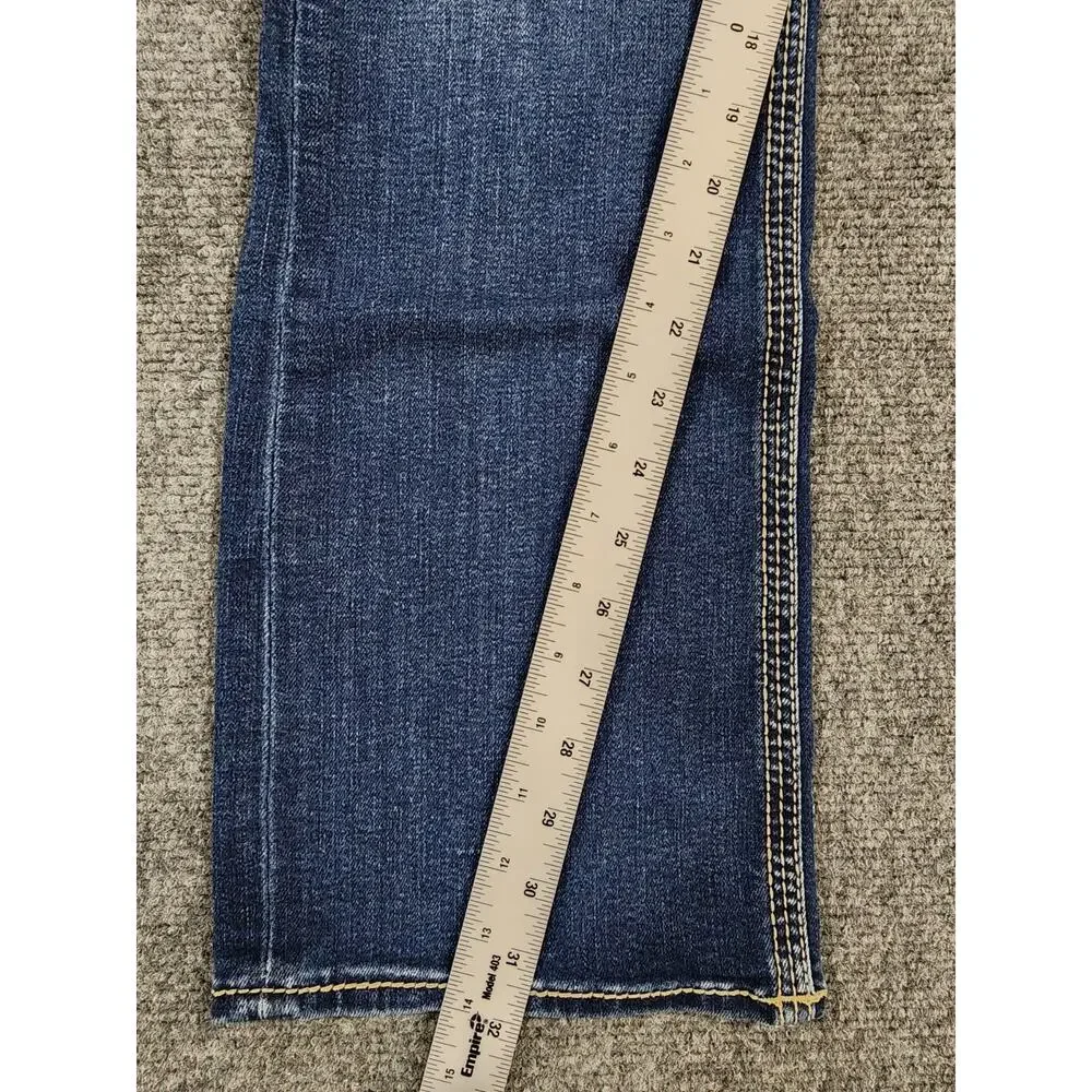 BKE Aiden Men's 30x32 Slim Fit Bootcut Stretch Blue Jeans Denim ABS21401